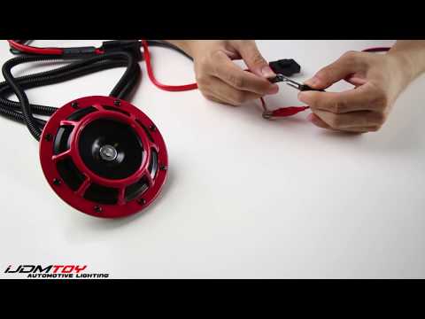 How to Wire 12V Horn Relay Wiring Harness
