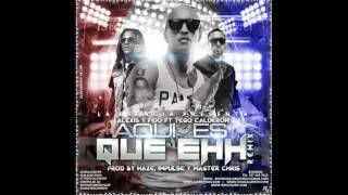 Alexis Y Fido Ft. Tego Calderon - Aqui Es Que Ehh (Official Remix) Reggaeton 2014