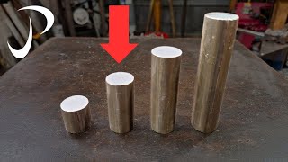 Forging a Knife From a Chunk of Steel!