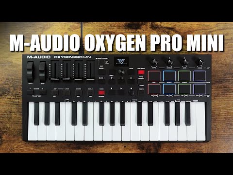 Best 32 Key Midi Controller?? - M-Audio Oxygen Pro Mini (Unboxing & First Look)