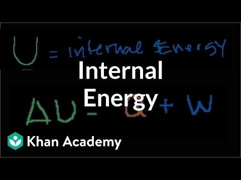 More on Internal Energy