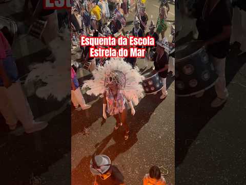 ESQUENTA DA ESCOLA DE SAMBA ESTRELA DO MAR DE ILHA COMPRIDA #pauloescultor #ilhacomprida