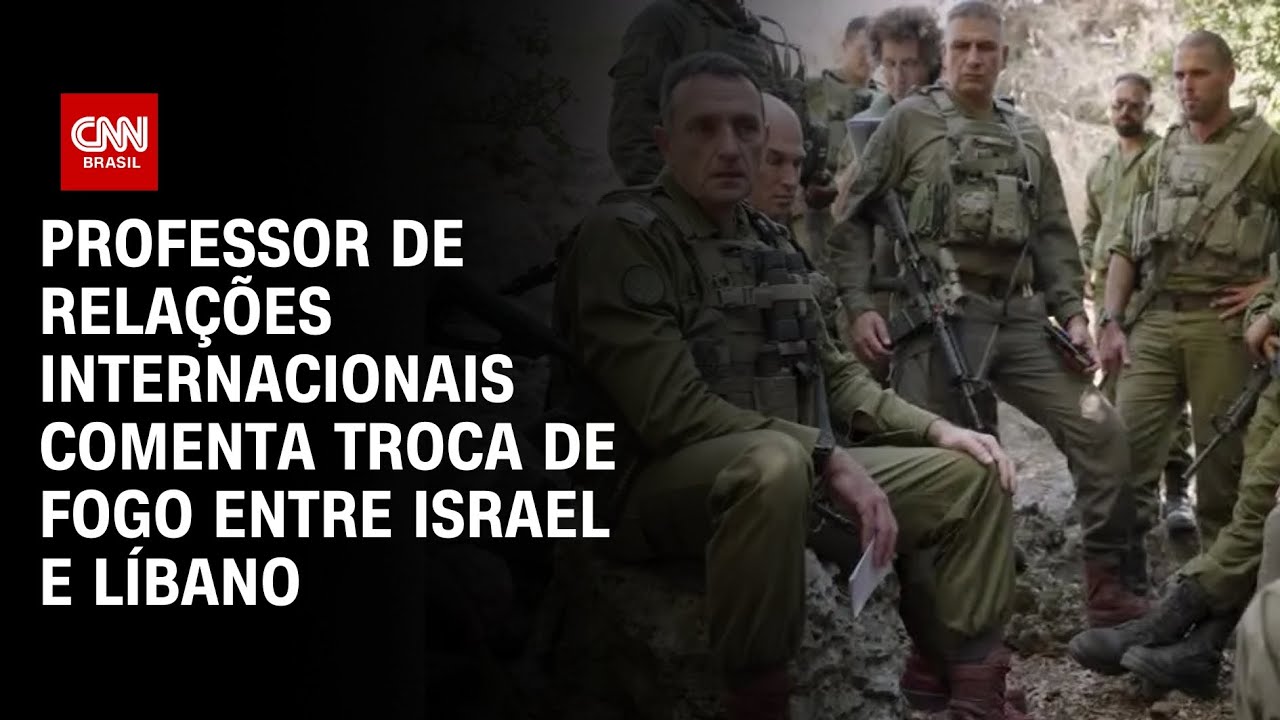 Professor de Relações Internacionais comenta troca de fogo entre Israel e Líbano | CNN 360°