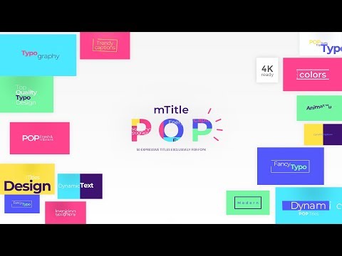 mTitle POP - FCPX Plugin