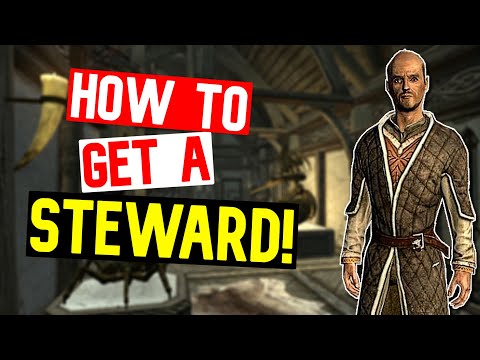 How To Get A Steward! | Hearthfire DLC | TES V: Skyrim