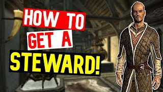 How To Get A Steward! | Hearthfire DLC | TES V: Skyrim