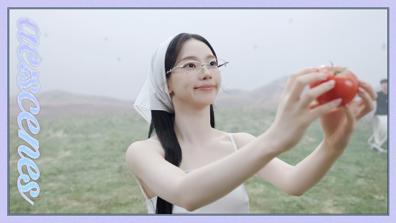 [ae:scenes] 나의 토마토를 받아도🍅 | 에스파 카리나 젠틀몬스터 비하인드 (aespa KARINA GENTLE  MONSTER Behind)