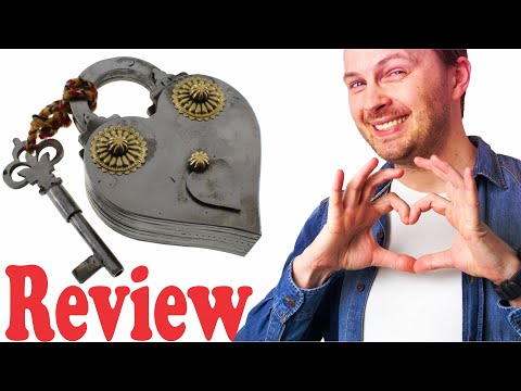 Heart Shape Iron Puzzle Lock from Puzzle Master - Review