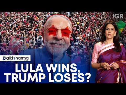 Brazil Election: Lula Wins Fourth Term, Sends Trump a Message | The Palki Sharma Show | IGR