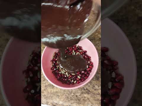 Poemogrante Chocolate Snack🌸❤️ #dailyshorts #recipe #dailyvlog