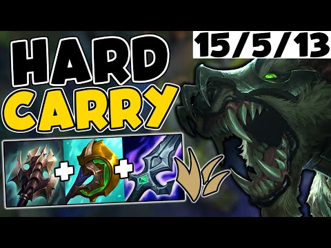 THIS WARWICK ONE SHOT BUILD CARRIED MY DIAMOND GAME - League of Legends