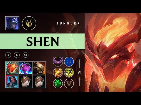 Shen Jungle vs Kha'Zix - EUW Master Patch 25.24