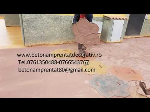 Beton Amprentat Broșteni -Argeș Tel.0761350488 -0766543767