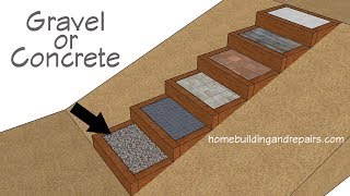 What Materials Should You Use For Filling Steps? - Landscaping Stair Boxes