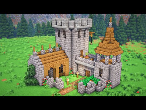 Minecraft: How To Build A Small Castle | Tutorial