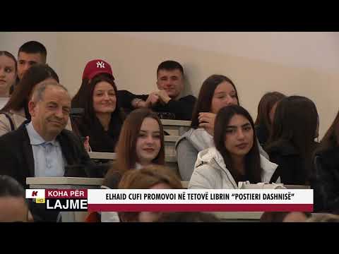 ELHAID CUFI PROMOVOI NË TETOVË LIBRIN "POSTIERI DASHNISË"