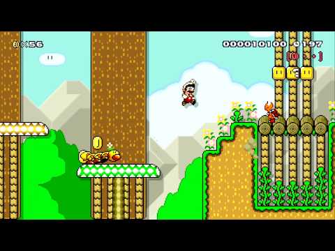 Mushroom Hills (w/ Secret Exit) by Ferenc - SUPER MARIO MAKER - NO COMMENTARY 1bb