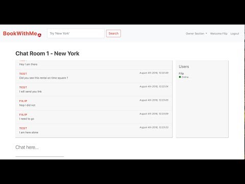 How to create chat with Angular, Firebase, AngularFire - Preview