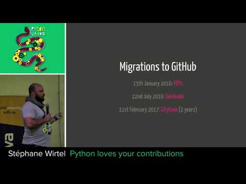 Stéphane Wirtel — Python loves your contributions