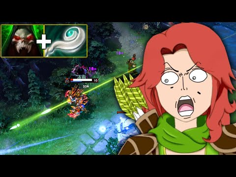 How To Turn WINDRANGER Soft Support Into Carry In DOTA 2!