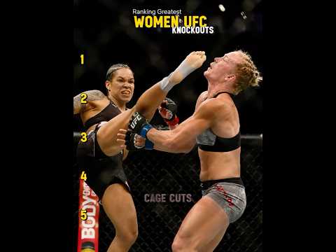 🥊 Greatest Women’s UFC Knockouts of All Time #ufc #knockout #shorts