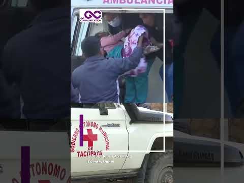 10 HERIDOS Y UN FALLECIDO TRAS ACCIDENTE DE TRÁNSITO EN TACOPAYA, COCHABAMBA