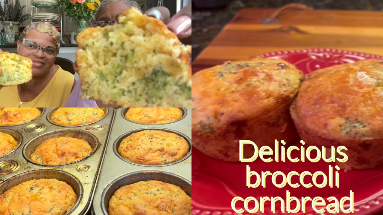 Learn how to make delicious broccoli, cornbread