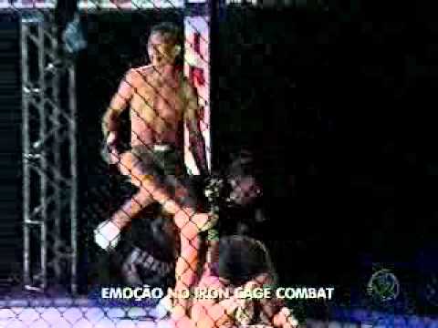Emoção no Iron Cage Combat