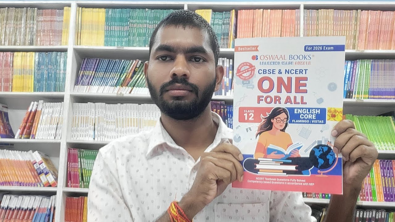 Oswaal One For All English Core Class 12TH Question Bank Full Review With Detailed Explanation 