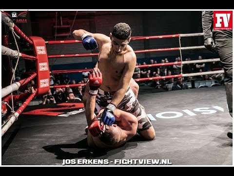 Atlas MMA 3 - Sportvision 31-03: Partij Yusuf Yildiz & Dennis Vonk