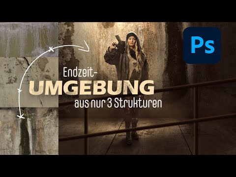 Endzeit-Umgebung mit nur 3 Strukturen | Texturen Photoshop Tutorial