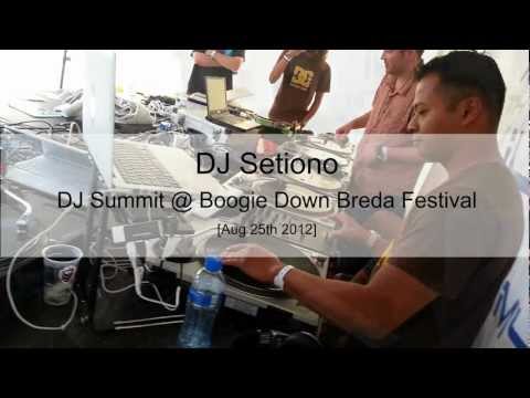 DJ Setiono @DJSummit BoogieDownBreda Festival 2012