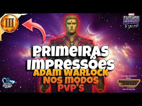 ADAM WARLOCK COM O TRAJE DO FILME (LVL 70) NA BT E NO MODO NOVO - MARVEL FUTURE FIGHT