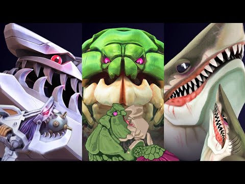 ROBO SHARK , BIG MOMA & MEGALODON ALL MOVIES COMPILATION - Hungry Shark World 10th