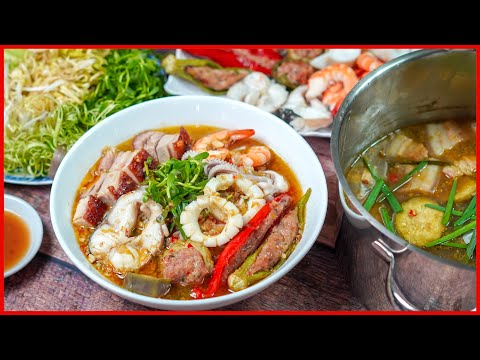 Bí quyết nấu BÚN MẮM miền Tây ngon trứ danh Cô Ba | Vietnamese Seafood Gumbo recipe