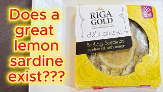 Did Riga Gold master the lemon sardine???