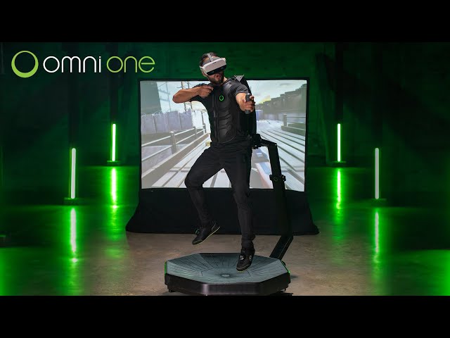 VR-дорожка Omni One сможет заменить домашний тренажерный зал