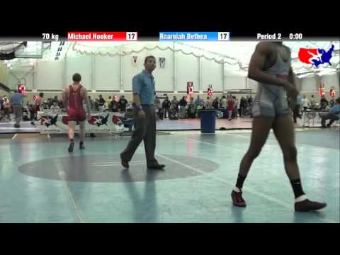 Michael Hooker vs. Raamiah Bethea at 2013 ASICS University Nationals - FS