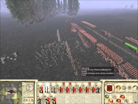 Rome total war Rome vs Germania quickplay 1
