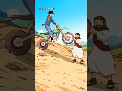 Jesus Saves Pedro’s Ride 🏍️🔥 #jesus #jesusbys #jbys