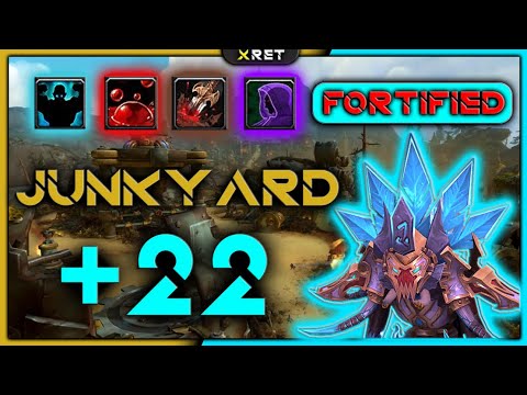 Mechagon Junkyard +22 | Resto Shaman Commentary | Season 4 Fortified
