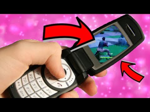 I PLAYED FORTNITE ON A *FLIP PHONE* (EPIC GAMES CALLED ME)