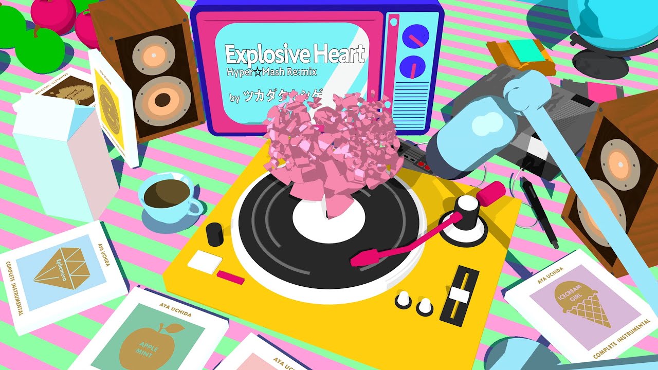 内田彩 - Explosive Heart (Hyper☆Mash Re:mix)