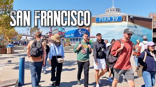 SAN FRANCISCO  , The Embarcadero walking tour 4K , California travel video #sf #usa #ca #usatravel