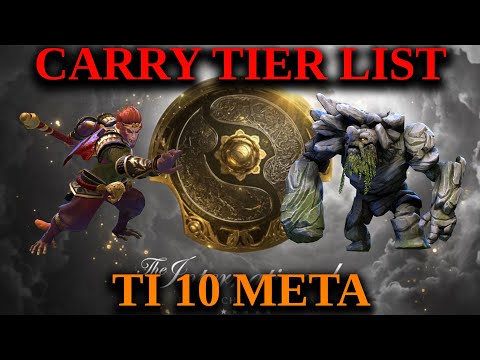 TI 10 Carry Tier List - The International 10 Meta