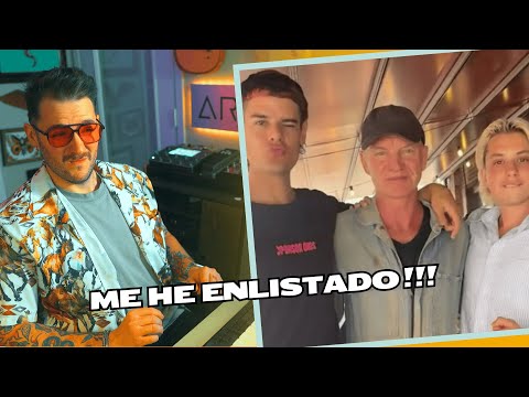 Americano reacts to Ca7riel & Paco Amoroso: A Message from Sting
