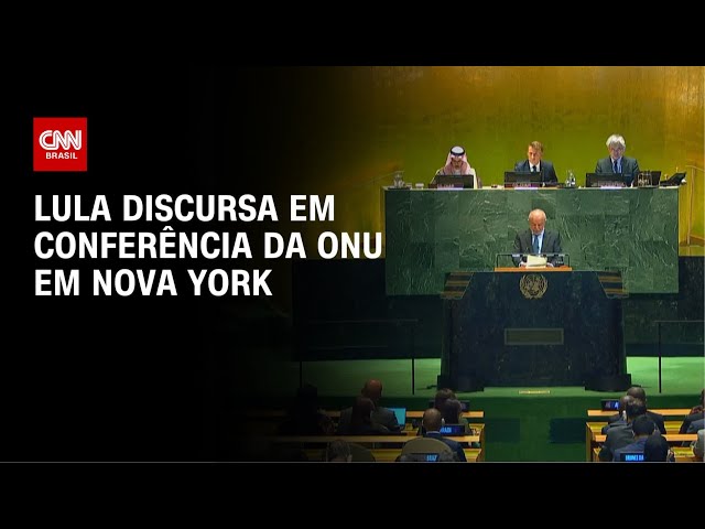 Lula discursa em conferência da ONU sobre Palestina | CNN 360°