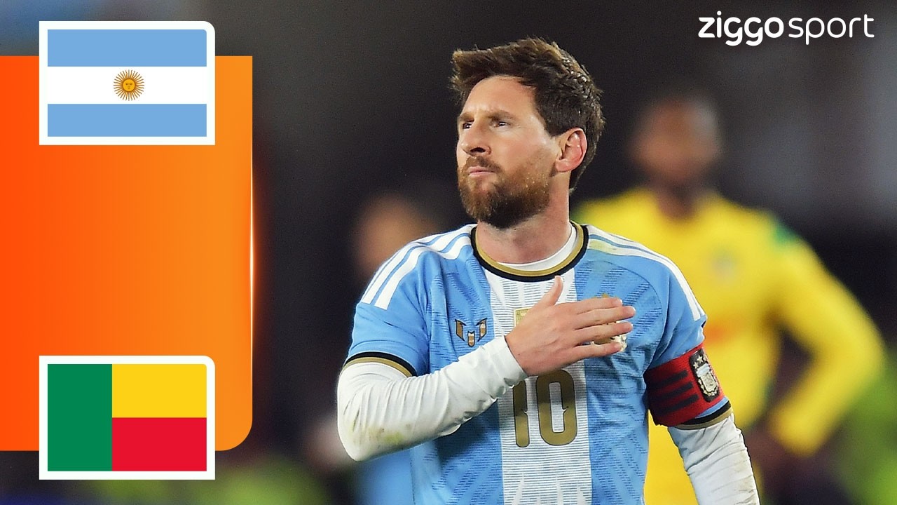DE LAATSTE KEER MESSI IN HET SHIRT VAN ARGENTINIË 🥹👑 | Argentinië vs Benin | Afscheidswedstrijd