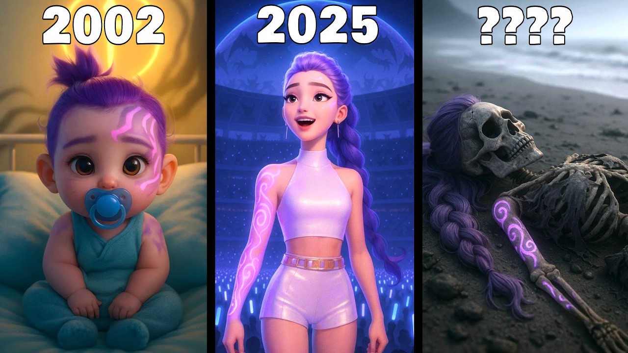 Evolution of Rumi - KPop Demon Hunters