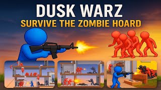 Dusk WarZ 🌙⚔️ | Night Defense Base Builder Gameplay (Android)